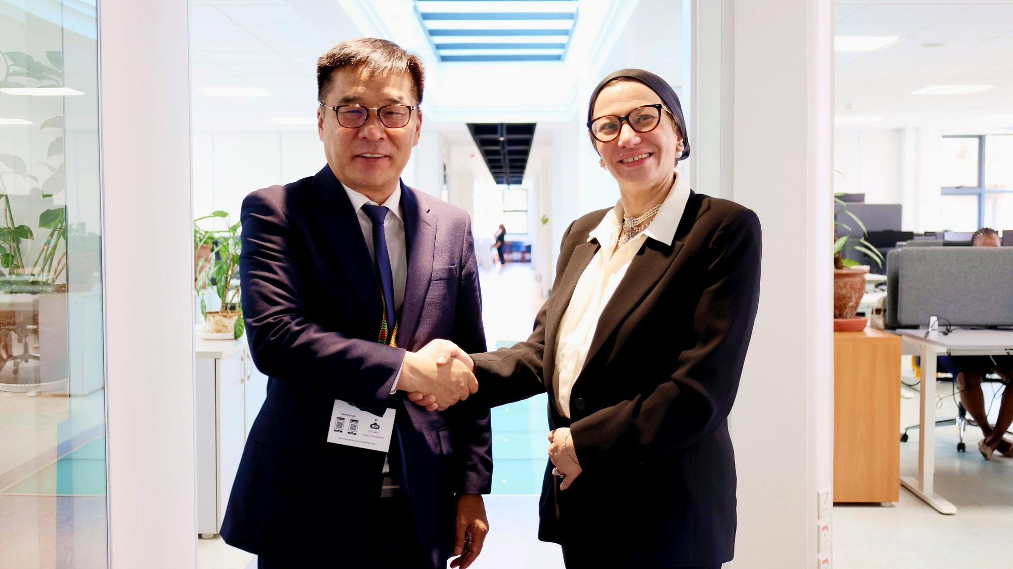 ЦӨЛЖИЛТТЭЙ ТЭМЦЭХ ТУХАЙ НҮБ-ЫН КОНВЕНЦЫН ГҮЙЦЭТГЭХ НАРИЙН БИЧГИЙН ДАРГА ЯСМИН ФУАД МОНГОЛ УЛСАД АЖИЛЛАНА